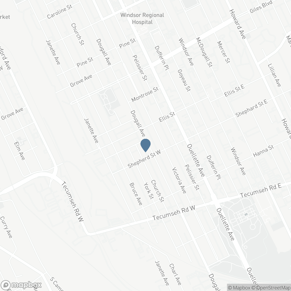 1457 DOUGALL, Windsor, Ontario N8X 1R9